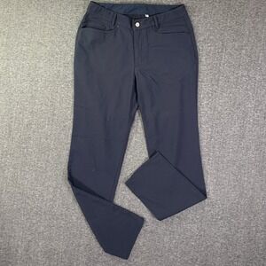 Outlier Pants Men 33x33 Blue Doubleweave Canvas Nanosphere Workwear